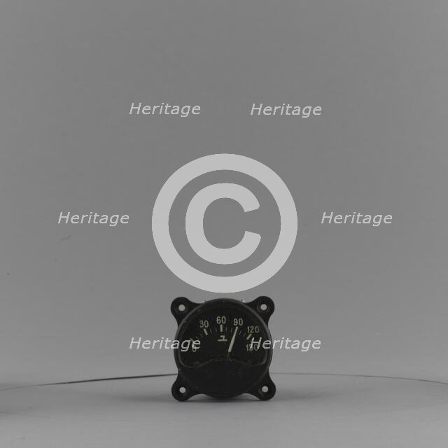 Indicator, Oil Temperature, Japanese Army,. Creator: Fuji Koku Keiki.