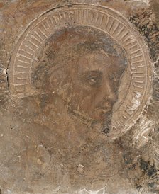 Head Of A Franciscan, 1319-47. Creator: Pietro Lorenzetti.