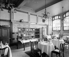 The Grill Room at Victoria Station, London, 1908. Artist: Bedford Lemere and Company