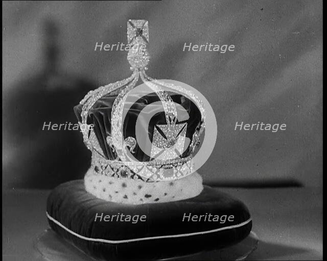 The Imperial Crown of India, 1937. Creator: British Pathe Ltd.