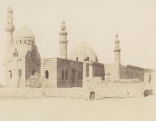 Le Kaire, Mosquées d'Iscander-Pacha et du Sultan Haçan, 1851-52, printed 1853-54. Creator: Félix Teynard.