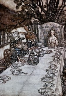 'Alice in Wonderland', 1917. Artist: Arthur Rackham