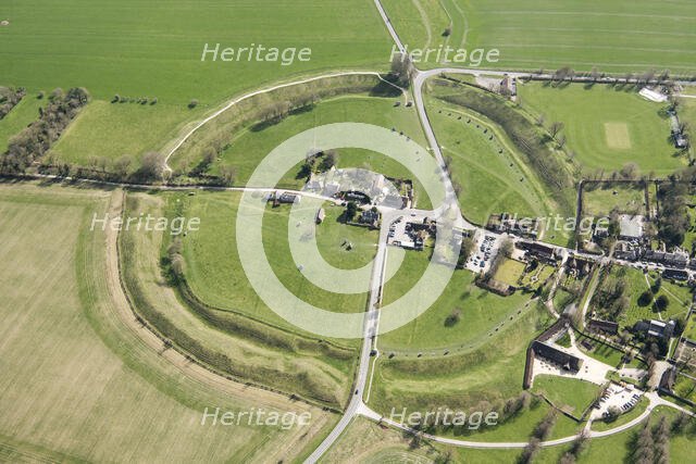 Neolithic henge and stone circles, Avebury, Wiltshire, 2019. Creator: Historic England.