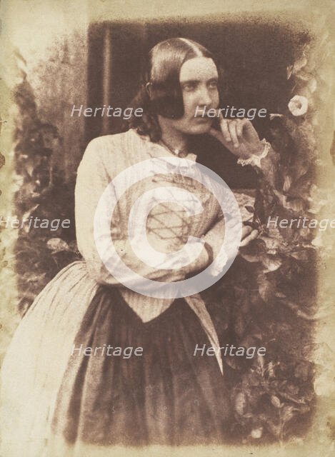 Miss Patricia Morris, 1843-47. Creators: David Octavius Hill, Robert Adamson, Hill & Adamson.