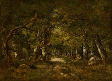 Forest Scene, 1874. Creator: Narcisse Virgile Diaz de la Pena.