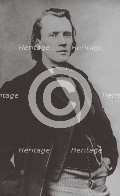 Johannes Brahms (1833-1897), 1850.
