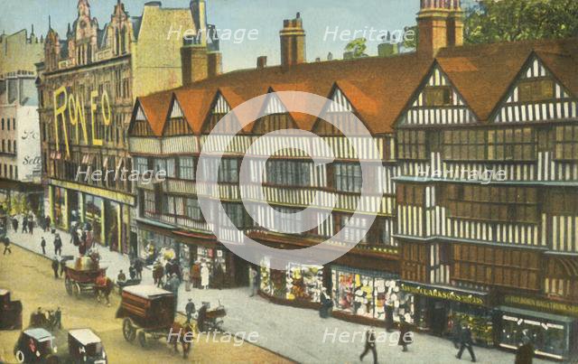 'The Old Houses, Holborn, London', c1910. Creator: Unknown.