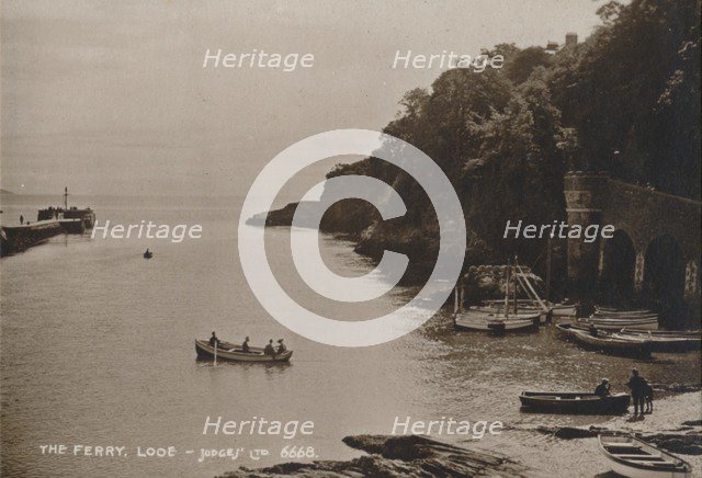 'The Ferry Looe', 1927. Artist: Judges Ltd.