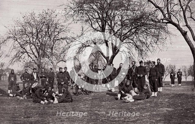 164th New York Infantry, ca. 1861. Creator: Unknown.
