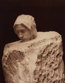 Thought by Auguste Rodin, between 1867 and 1870. Creators: Adolphe Braun, Auguste Rodin.