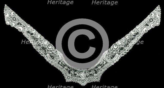 Collar, Belgium, 1880s/90s. Creator: Unknown.