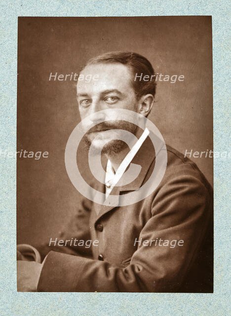 Portrait of René Henri Ravaut (1854-1913), 1882. Creator: Godet, Anatole Louis (1839-1887).