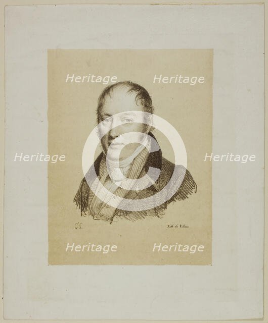 Portrait of a Man, n.d. Creators: Jean Antoine Laurent, François le Villain.