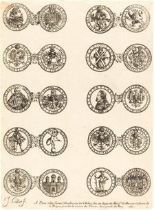 Coins [plate 1]. Creator: Jacques Callot.