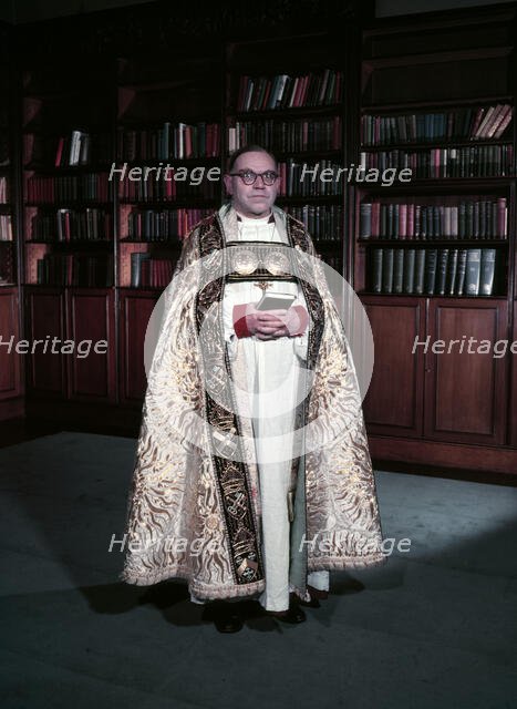 Harold William, Lord Bishop of Bath and Wells, November 1952. Creator: Arthur Charles Kirby Ware.