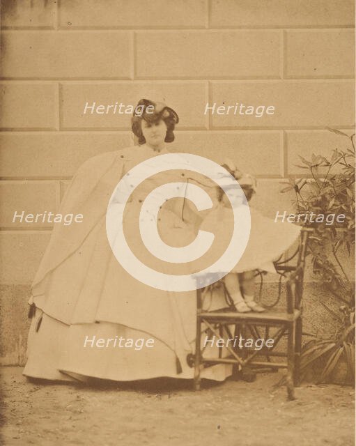 La Mere et L'Epoux, 1860s. Creator: Pierre-Louis Pierson.