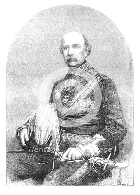 Major-General Sir William Fenwick Williams, K.C.B., "The Hero of Kars" - from a photograph by John W Creator: Smyth.