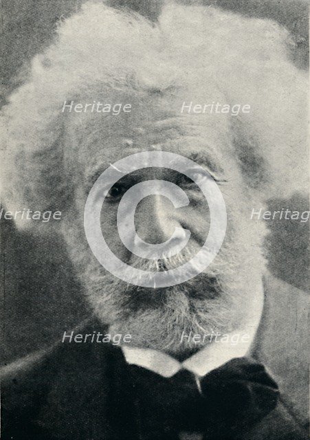 'Camille Flammarion - A Veteran Watcher of the Heavens', c1925. Artist: Unknown.