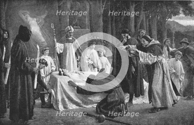 ''Pictures of the Year IX; "The Redemption of Tannhauser"', 1890. Creator: Unknown.