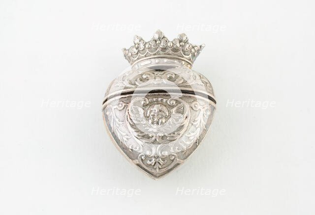 Sponge Box, Denmark, c. 1830. Creator: Unknown.