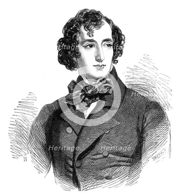 The late Lord Beaconsfield: Mr. Disraeli fifty years ago, (1881). Creator: Smyth.