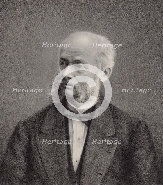 Portrait of the violinist and composer Henri Vieuxtemps (1820-1881), 1895. Creator: Anonymous.