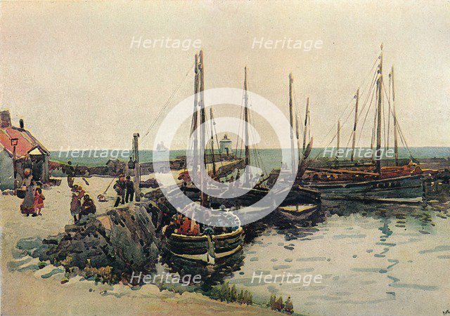 'Rosehearty', c1909. Artist: Robert Weir Allan.