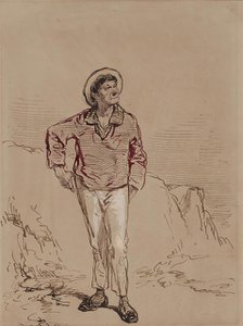 Sailor, 1855-1857. Creator: Paul Gavarni.