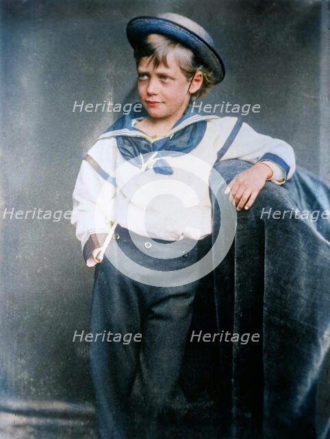 King George as young boy, 1870, 1911. Creator: Bain News Service.