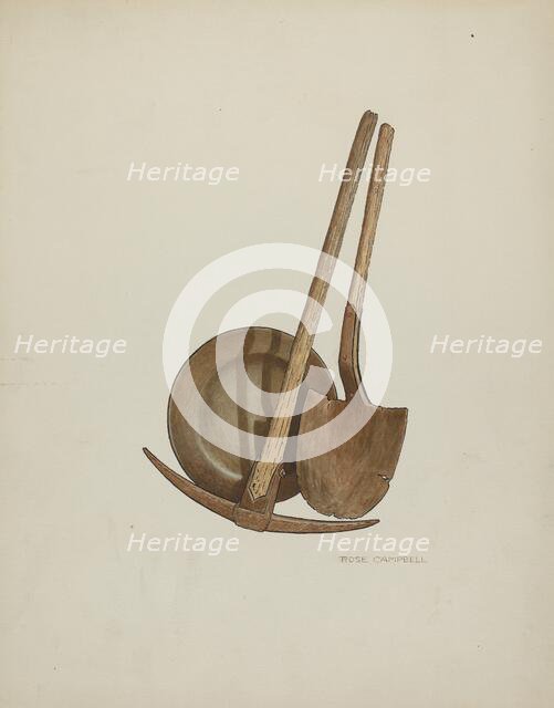 Tools, 1935/1942. Creator: Rose Campbell-Gerke.