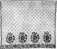 Bonnet Veil, England, 1825/35. Creator: Unknown.