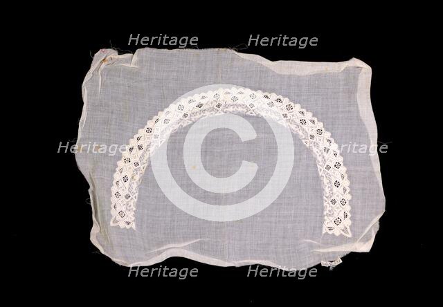 Collar, French, 1860-70. Creator: Unknown.