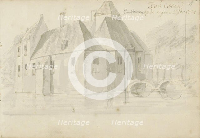 House Ter Coulster in Heiloo, 1724. Creator: Abraham Meyling.