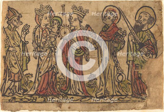 Madonna and Child with Four Saints, c. 1410/1430. Creator: Unknown.