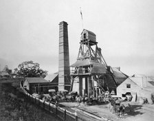 North Phoenix’s No.1. mine, Gympie, Queensland, 1894. Creator: Poul C Poulsen.