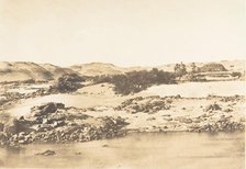 Entrée de la première Cataracte près d'Assouan, 1849-50. Creator: Maxime du Camp.