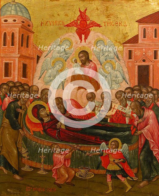 The Dormition of the Virgin. Creator: Ioannes Mokos.