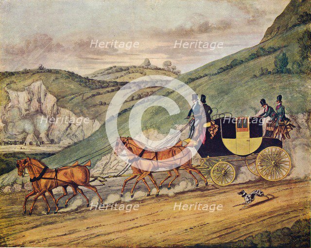 Four in Hand, 1907. Artist: James Pollard