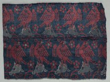 Velvet Fragment, 1375-1399. Creator: Unknown.