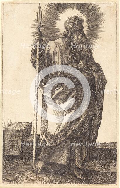 Saint Thomas, 1514. Creator: Albrecht Durer.