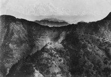Snow on the Himalayas, taken from Chakrata, 1917. Artist: Unknown