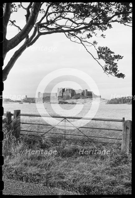 Bamburgh Castle, Northumberland, c1955-c1980. Creator: Ursula Clark.