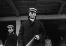 Rowing. Coach Jim Rice of Columbia with megaphone, 1910. Creator: Bain News Service.