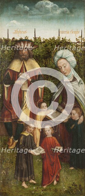 The Family of Saint Anne (Triptych, right panel), ca 1500-1510. Creator: Master of the Family of Saint Anne (active ca 1500-1510).