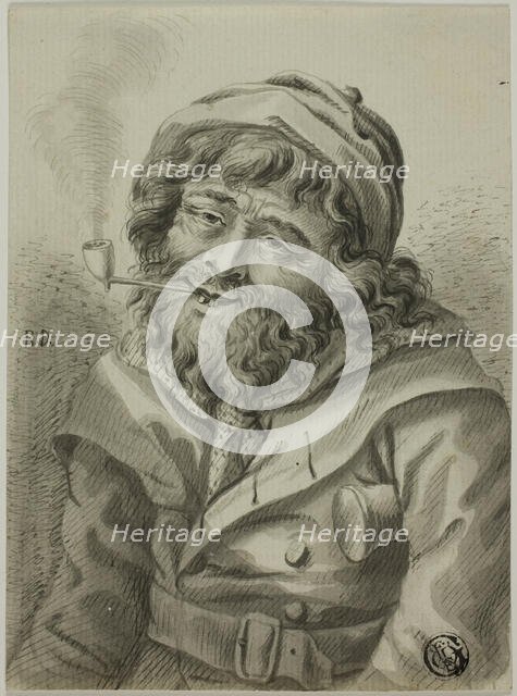 Smoking Sea Captain, n.d. Creator: Unknown.