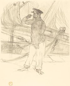 L'hareng saur, 1895. Creator: Henri de Toulouse-Lautrec.