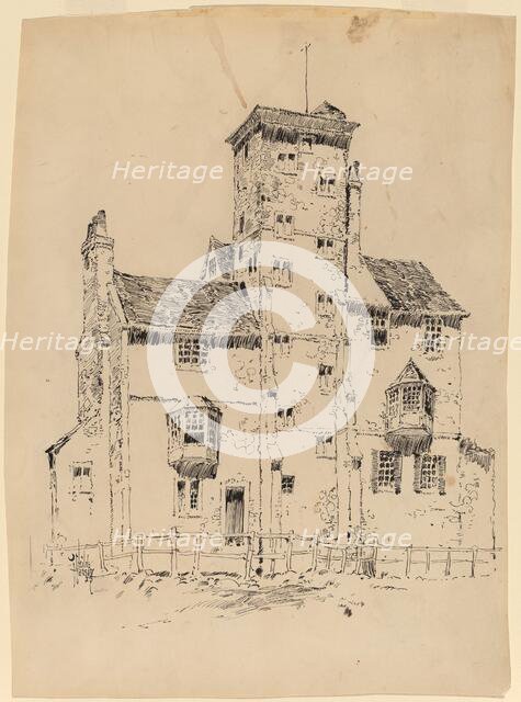 Norman Structure, 1885. Creator: Frederick Childe Hassam.