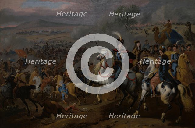 John III Sobieski at Vienna in 1683, 1st half of 18th century. Creator: Unknown.