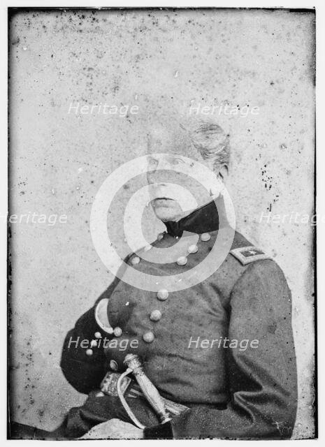 General John Ellis Wool, between 1855 and 1865. Creator: Unknown.