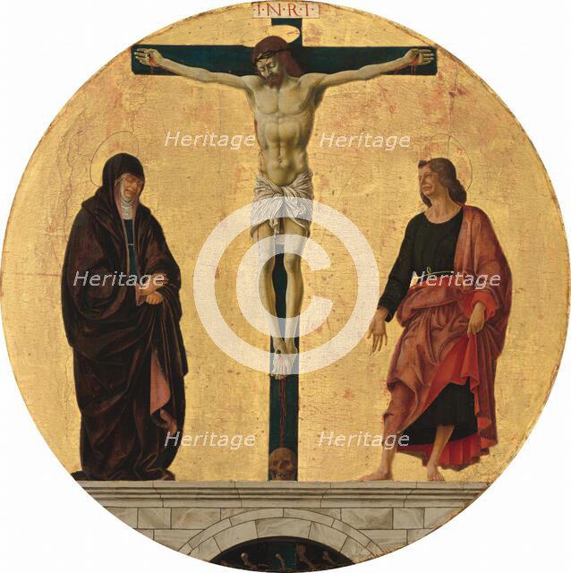 The Crucifixion, c. 1473/1474. Creator: Francesco del Cossa.